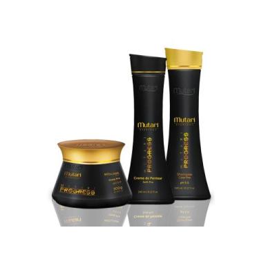 Imagem de Kit Pós Selagem Pós Progressiva Controla Volume Excessivo Cabelo Lisos