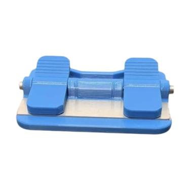 Imagem de Ｂｅｓｇａ Grampo de fixação para soldagem de fios elétricos, acessórios para soldagem a energia, suporte de grampo compacto para trabalhos elétricos, Azul