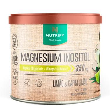 Imagem de Nutrify Magnesium Inositol 300g, Limão e Capim Limão