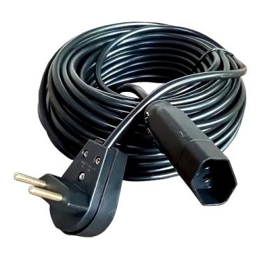 Imagem de Extensão elétrica de 20A, com dois cabos de PP reforçado de 2,5 mm². (10 Metros)