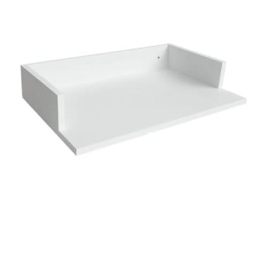 Imagem de Suporte Prateleira Microondas, AirFryer, Forno Elétrico, Impressora em MDF 15mm 60x40x12 (Branco)