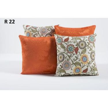 Imagem de Capas Jacquard para Almofada Kit 4 Peças 22 - Wellus Enxovais