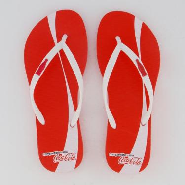 Imagem de Chinelo Coca Cola Share A Coke   Feminino-Feminino