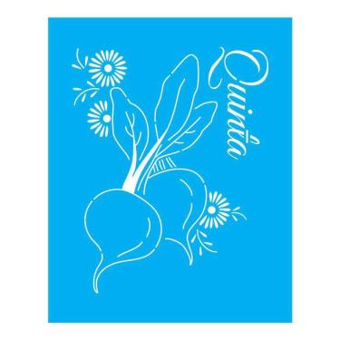 Imagem de Stencil Tamako Dias Da Semana - 20X25Cm - Ref B763