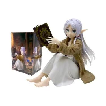 Imagem de Figura De Anime Frieren Fofa Para Desktop, Modelo De Boneca De Ação Se