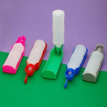 Imagem de Garrafa Bebedouro Pet 420ml Cachorro e Gato Manual de Passeio - Abacat