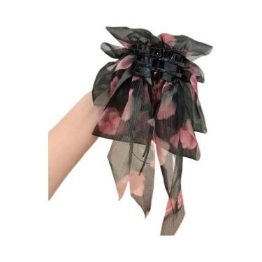 Imagem de Clipe De Cabelo Com Design Elegante Em Forma De Laço Para Mulheres, Ac
