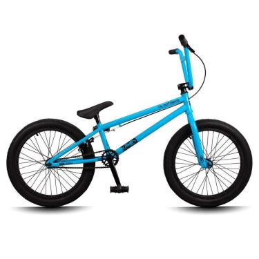 Imagem de Bicicleta Aro 20 Bmx Pedivela 3 Peças Aço Hi-ten Bob P03 Azul - D`rossi