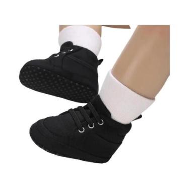 Imagem de Tênis Unissex Para Bebês Com Solado Macio E Design Slip-On Em Tecido D