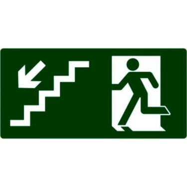 Imagem de Look Placa Sinal.15X25 Lum.Esc.Desce Esq