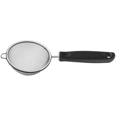 Imagem de Peneira Tramontina Utilitá em Aço Inox com Cabo de Polipropileno Preto