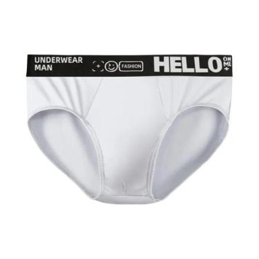 Imagem de Cuecas Esportivas Masculinas plus Size De Seda Gelada Com Secagem Rápi