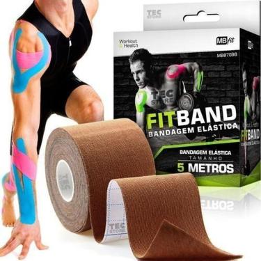 Imagem de KIT 3 Fita Tape Bandagem Elástica Adesiva Funcional-Masculino