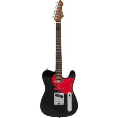 Imagem de Guitarra Elétrica Aria Pro II 615-WJ Nashville com Captadores Alnico 5 Preto Aria Guitars