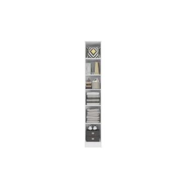 Imagem de Guarda-roupa 1 Porta Kappesberg Adapt Branco 36cm