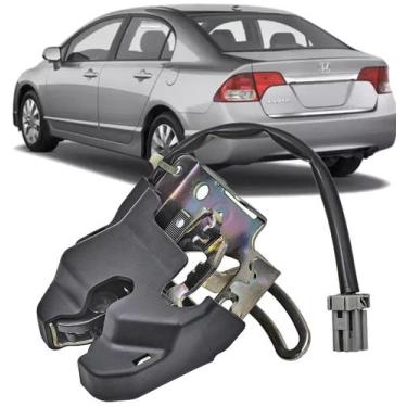 Imagem de Fechadura com Trava Eletrica Porta Malas Honda New Civic de 2006-11 - 