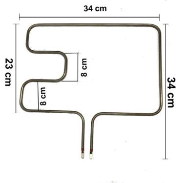 Imagem de Resistência Elétrica para Forno FischerMuller 1000W 220W - FischerMull