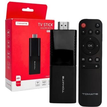 Imagem de TV Stick Android TV Google Assistente e Chromecast Tomate MCD123