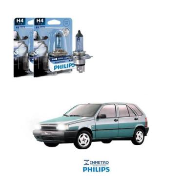 Imagem de Lâmpadas Farol Fiat Tipo Philips H4 BlueVision