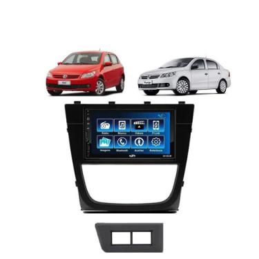 Imagem de Kit Multimídia Gol Voyage Saveiro G5 2009 / 2012 7 Pol MP5 FM BT USB -