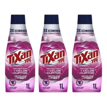 Imagem de Kit C/3 Lava Roupa Líquido Tixan Ype Express 1l - Tixan Ypê