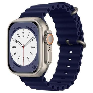Imagem de Pulseira Silicone Oceano Compativel Apple Watch 42mm 44mm 45mm 49Mm - 