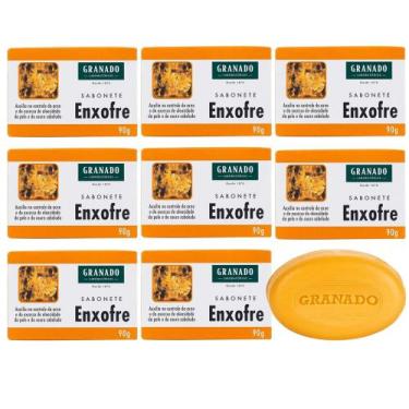 Imagem de Kit 8 Sabonete de Enxofre Granado Anti Acne e Oleosidade para Pele e C