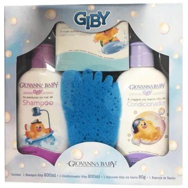 Imagem de Kit A Hora do Banho Azul Giovanna Baby