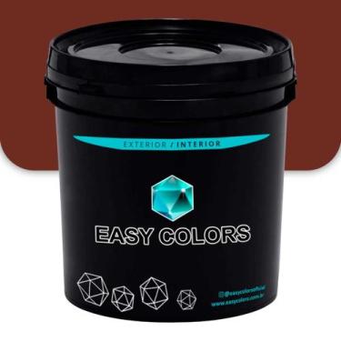 Imagem de Tinta Telhado Cerâmica Easy Colors 3L -, Vermelho Óxido