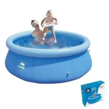 Imagem de Piscina Redonda Inflável 1000 L 1,68 m x 51cm Bel Lazer Azul - BEL FIX