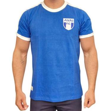 Imagem de Camiseta Avaí 1970 Azul Oficial Licenciada Retro Mania, Azul, M