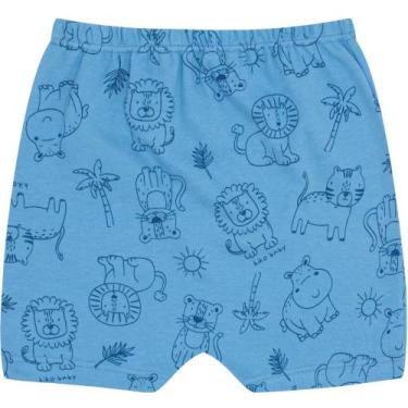 Imagem de Shorts bebe 13570 kiko e kika, Azul, M
