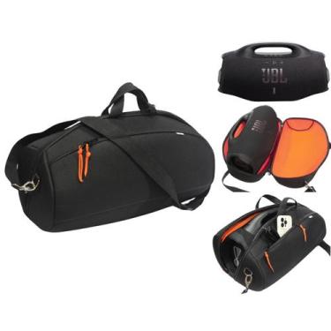 Imagem de Bolsa Case Capa Para Som Boombox 4 - Com Bolso Alça Resistente Nova - 