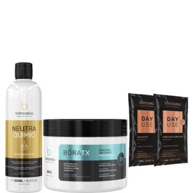 Imagem de Borabella NeutraQuimic 500ml + Máscara Bóratx 300g