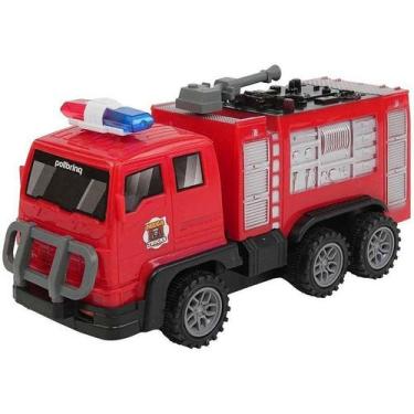 Imagem de Carrinho Controle Remoto Bombeiros 2 Em 1 Com 2 Funções à Pilha Sortid