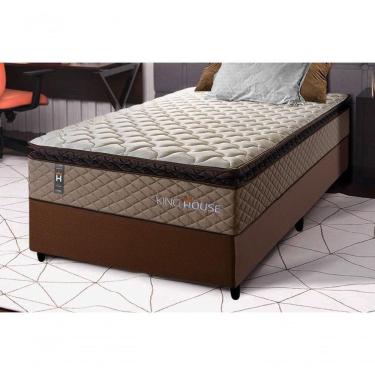 Imagem de Cama Box Espuma Atlanta Solteirão 96x203 Marrom King House