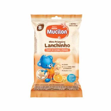 Imagem de Snack Meu Primeiro Lanchinho Mucilon Laranja e Banana 35g
