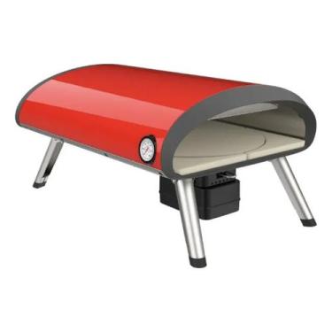 Imagem de Forno Pizza Portátil Rotativo Gás 30,5cm Até 482 Graus Red 127/220v Ve