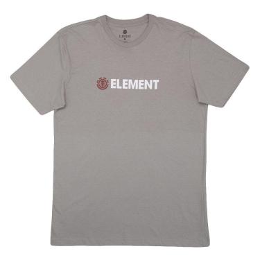 Imagem de Camiseta Element Blazin Perennial Masculina Cinza Mescla