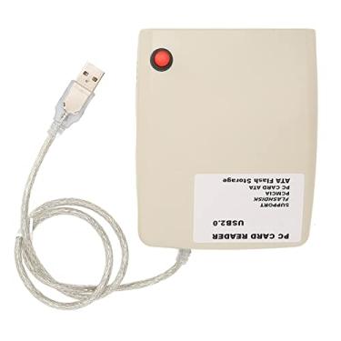 Imagem de Leitor de cartão USB 2.0 PCMCIA, leitor de cartão USB para PCMCIA 68 pinos 20g PC leitor de cartão ATA adaptador de cartão para escritório doméstico
