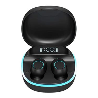 Imagem de SZAMBIT TWS Fone De Ouvido Bluetooth 5.2 Fone De Ouvido Estéreo De Alta Fidelidade Fone De Ouvido Redução De Ruído HD Chamada De Voz Sem Fio Fone De Ouvido à Prova D'água (Preto,Estilo 2)