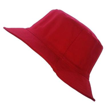 Imagem de Chapéu Infantil Bucket Hat Para 3-9 Anos Liso Boné Masculino E Feminin