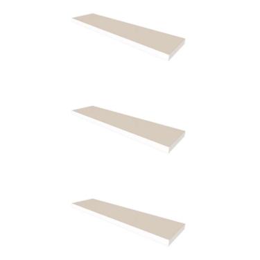 Imagem de Conjunto com 3 Prateleiras Deven Branco 30 cm