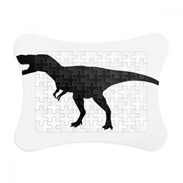 Imagem de Moldura de osso de dinossauro em miniatura com ossos de dinossauro para decoração de imagem