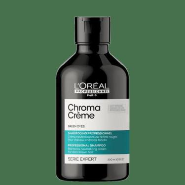Imagem de Shampoo L'oréal Professional Chroma Crème Green Dyes 300ml - L'oréal P