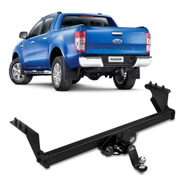 Imagem de Engate Reboque Ranger 2013 a 2023 Keko K1 1500kg Removivel