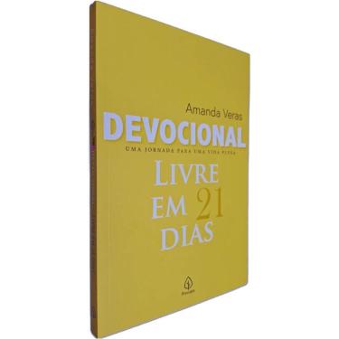 Imagem de Livro Físico Devocional Livre em 21 dias: Uma Jornada Para Uma Vida Plena Amanda Veras