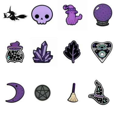 Imagem de Dreamfocus Capa Witchy Covers para copo Stanley, 12 peças de acessórios de cobertura de canudo de silicone para copo Stanley