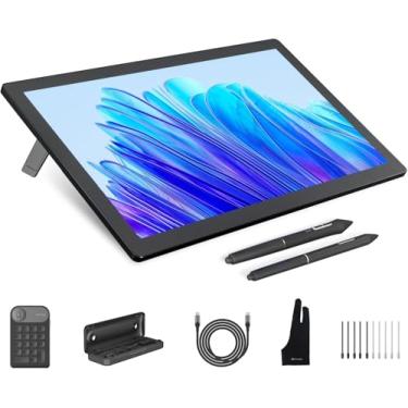 Imagem de HUION MESA DIGITALIZADORA GT1902 KAMVAS PRO - 20 POLEGADAS, TELA UHD 4K, PRETO