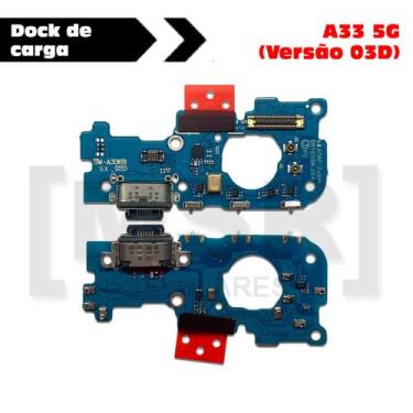 Imagem de Placa dock de carga TURBO celular SAMSUNG modelo A33 5G